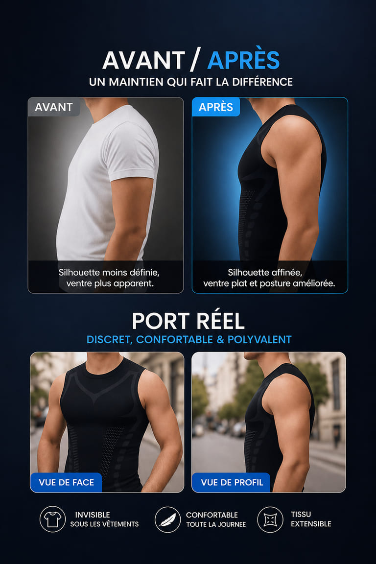 Débardeur correcteur de posture FORMlift