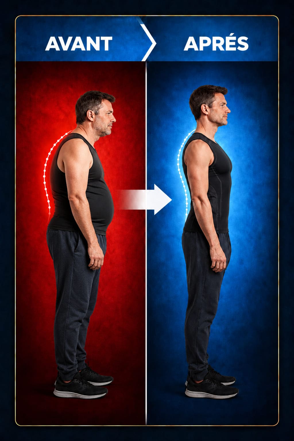 FORMlift Men's Posture Corrector Vest